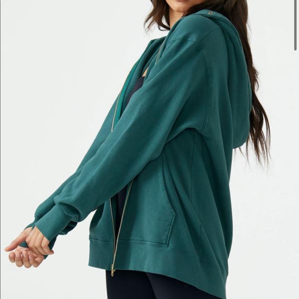 josh brown | empire zip hoodie in jade 💚